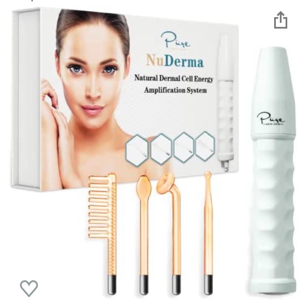NuDerma handheld high frequency skincare wand